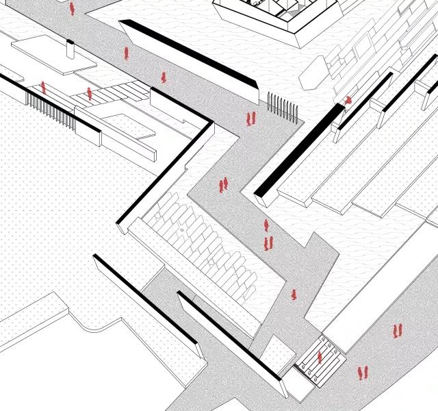 空間序列，天華建筑設(shè)計(jì)
