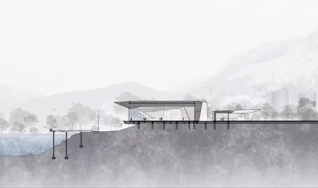 剖面圖，天華建筑設(shè)計(jì)